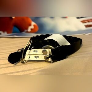 NWT American Eagle Outfitters M belt in brown braided leather.